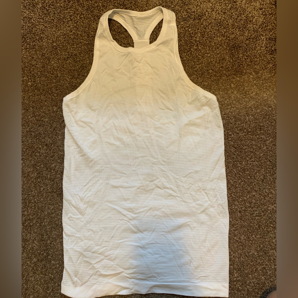 Lululemon white Tank Top